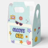 グルービワンヒッピーレトロ誕生日パーティー フェイバーボックス (オープン)