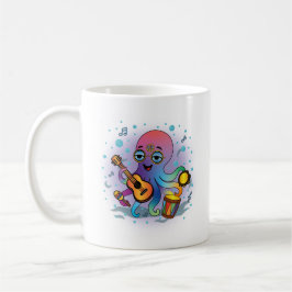グルービーたこマグ | ヒッピーレトロカラフルギフト コーヒーマグカップ