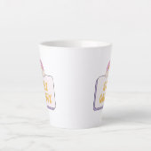 グルービーでいこう カフェラテマグ (正面)