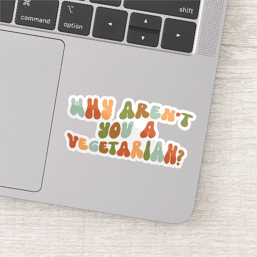 グルービーとレトロなぜベジタリアンじゃない？ シール (詳細)