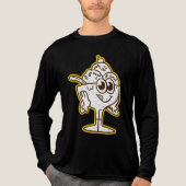 グルービーなアイスクリームカップ トライブレンドTシャツ (正面)