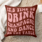 グルービーなクリスマスデイ・スロークッション クッション (ブランケット)