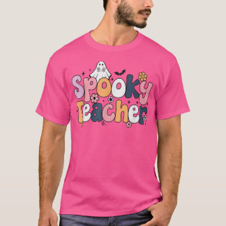 グルービーなハロウィン スポーキーな先生 Tシャツ