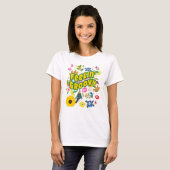 グルービーなヒッピーのジプシー ボーホー Tシャツ (正面フル)