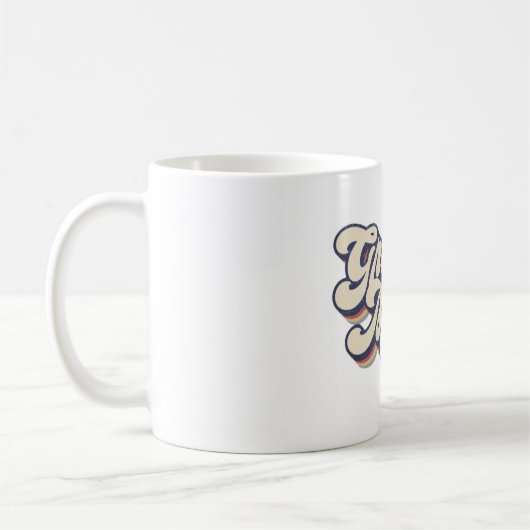グルービーなママ コーヒーマグカップ (左)