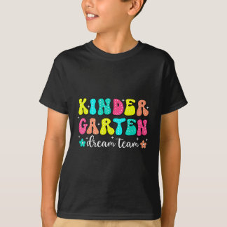 グルービーな幼稚園のドリームチーム バックトゥスクールティー Tシャツ
