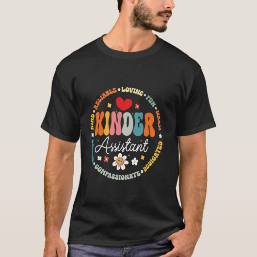 グルービーな幼稚園補助教員 初めての登校日 Tシャツ (正面)