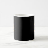 グルービーな成長思考力 前向きなレトロ教師 Byck コーヒーマグカップ (中央)
