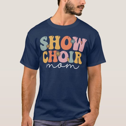グルービーな歌手の合唱団の友達 Tシャツ (正面)