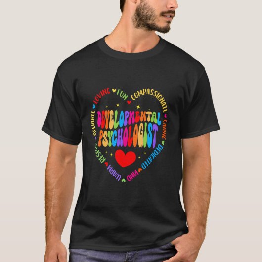 グルービーな発達心理学者への感謝 Tシャツ (正面)
