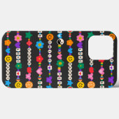 グルービーな良い波動の愛のスマイル レトロビーズ Case-Mate iPhoneケース (裏面 (横))