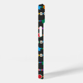 グルービーな良い波動 愛の笑顔 レトロビーズ Case-Mate iPhoneケース (裏面 / 右)