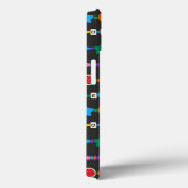 グルービーな良い波動 愛の笑顔 レトロビーズ Case-Mate iPhoneケース (裏面 / 右)
