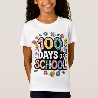 グルービーな100日目の登校 Tシャツ