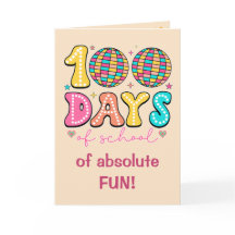 グルービーな100日間の学校 レトロカラフルディスコ