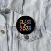 グルービーな2039年卒業生 卒業おめでとう 2039年度卒業 缶バッジ (インサイチュ)