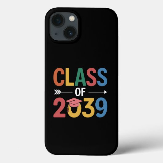 グルービーな2039年卒業生 卒業おめでとう 2039年度卒業 Case-Mate iPhoneケース (裏面)