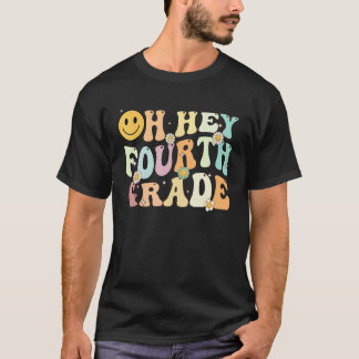 グルービーな4年生のバックトゥスクールTシャツ Tシャツ