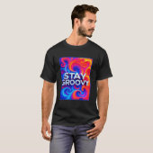 グルービーな70年代を生きよう Tシャツ (正面フル)