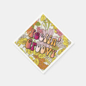 グルービーを感じる スタンダードカクテルナプキン (角)