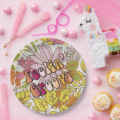 グルービーを感じる ペーパープレート (パーティー)