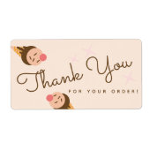 グルービーアイスクリームコーンサンキュースクエア  ラベル (正面)