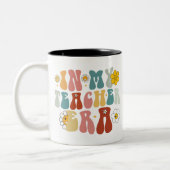 グルービーインマイ先生エラ新学期先生 ツートーンマグカップ (左)