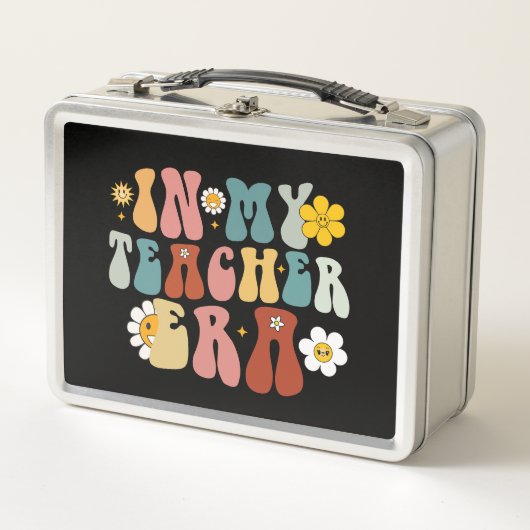 グルービーインマイ先生エラ新学期先生 メタルランチボックス (正面)
