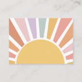 グルービーオムツラッフル エンクロージャーカード (裏面)