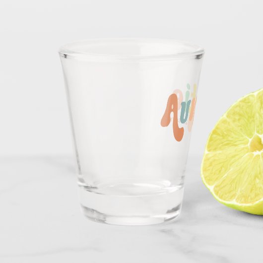 グルービーカスタムアンティが設立 |叔母さんへの贈り物 ショットグラス (左)