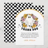 グルービーガール ハロウィン バースデー サンクスカード サンキューカード (正面/裏面)