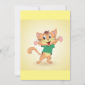 グルービーキャット 招待状 (正面)