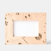 グルービークリスマスウッド レーザー彫刻フレーム (正面)