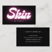 グルービースキンカレピンクネオン 名刺 (正面/裏面)