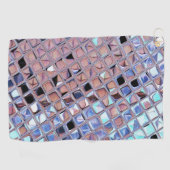 グルービーディスコボール鏡ボールディスコグローブ ゴルフタオル (横)