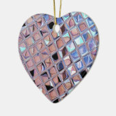 グルービーディスコボール鏡ボールディスコグローブ セラミックオーナメント (左)