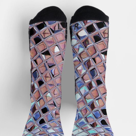 グルービーディスコボール鏡ボールディスコグローブ ソックス (上部)