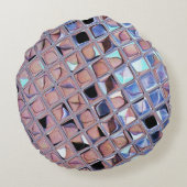 グルービーディスコボール鏡ボールディスコグローブ ラウンドクッション (裏面)