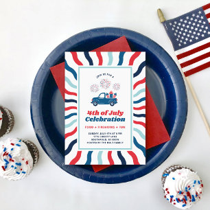 グルービートラック 4th of July セレブレーション 招待状