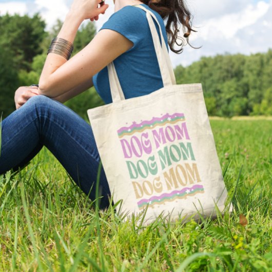 グルービードッグマママママキャンバス トートバッグ