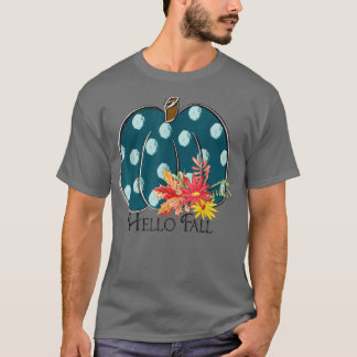 グルービーハロー秋秋の女性ハッピー秋Y'all P Tシャツ
