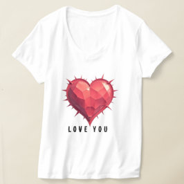 グルービーピースアンドラブ70年代バレンタインTシャツ Tシャツ