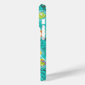 グルービーフラワーガーデンカラフルお洒落フローラアート Case-Mate iPhoneケース (裏面 / 左)