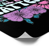 グルービーフラワーレトロメンタルヘルス問題が待ち受けている ポスター (角)