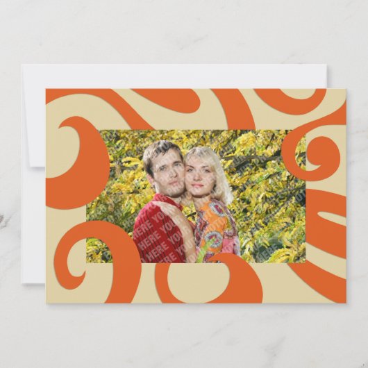 グルービーホモダンリデーフォトフラットカード シーズンカード (正面)