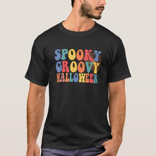 グルービームード不気味ハロウィーンの衣装 Tシャツ (正面)