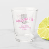 グルービーレッツゴーガールズウェスタンバチェロレッテ ショットグラス (裏面)