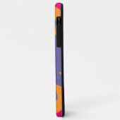 グルービーレトロボタニカルパターンアート Case-Mate iPhoneケース (裏面/左)