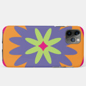 グルービーレトロボタニカルパターンアート Case-Mate iPhoneケース (裏面(横))