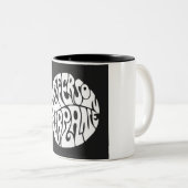 グルービーロックアンドロール60sマインスパイアグ ツートーンマグカップ (正面右)